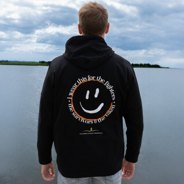 Smile2Support Black Hoodie - Adult - Afbeelding 2