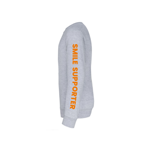 Smile2Support Oxford Grey Sweater - Kids - Afbeelding 2