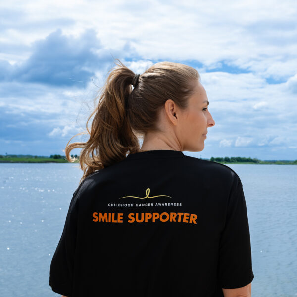 Smile2Support Black Sportshirt - Adult - Afbeelding 2