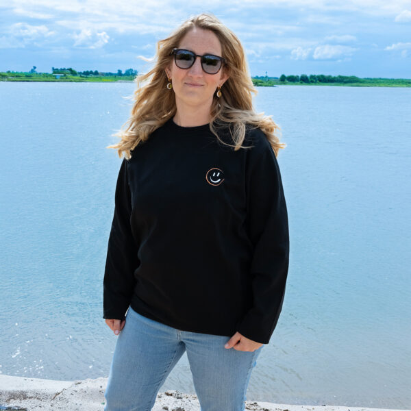 Smile2Support Black Sweater - Adult - Afbeelding 2