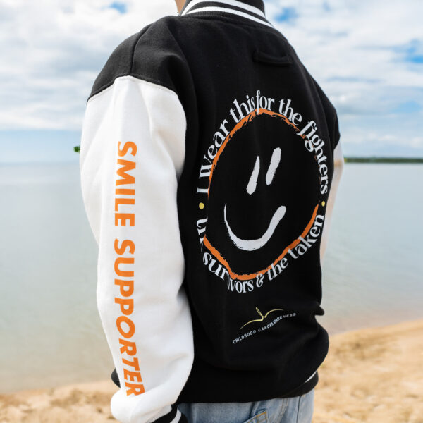 Smile2Support College Jacket - Kids - Afbeelding 4