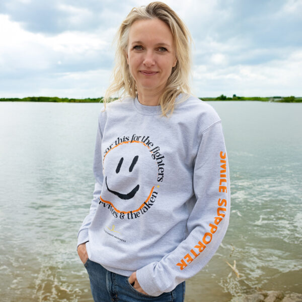 Smile2Support Oxford Grey Sweater - Adult - Afbeelding 3