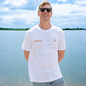 Smile2Support White T-shirt - Adult